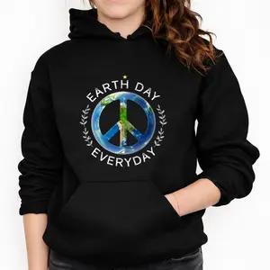 Go Planet It's Your Earth Long Sleeve Hoodie – Nature Lover Gift for Eco Warriors
