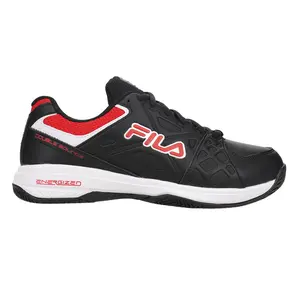 Fila Mens Double Bounce 3 Pickleball Pickleball Sneakers Shoes - Black