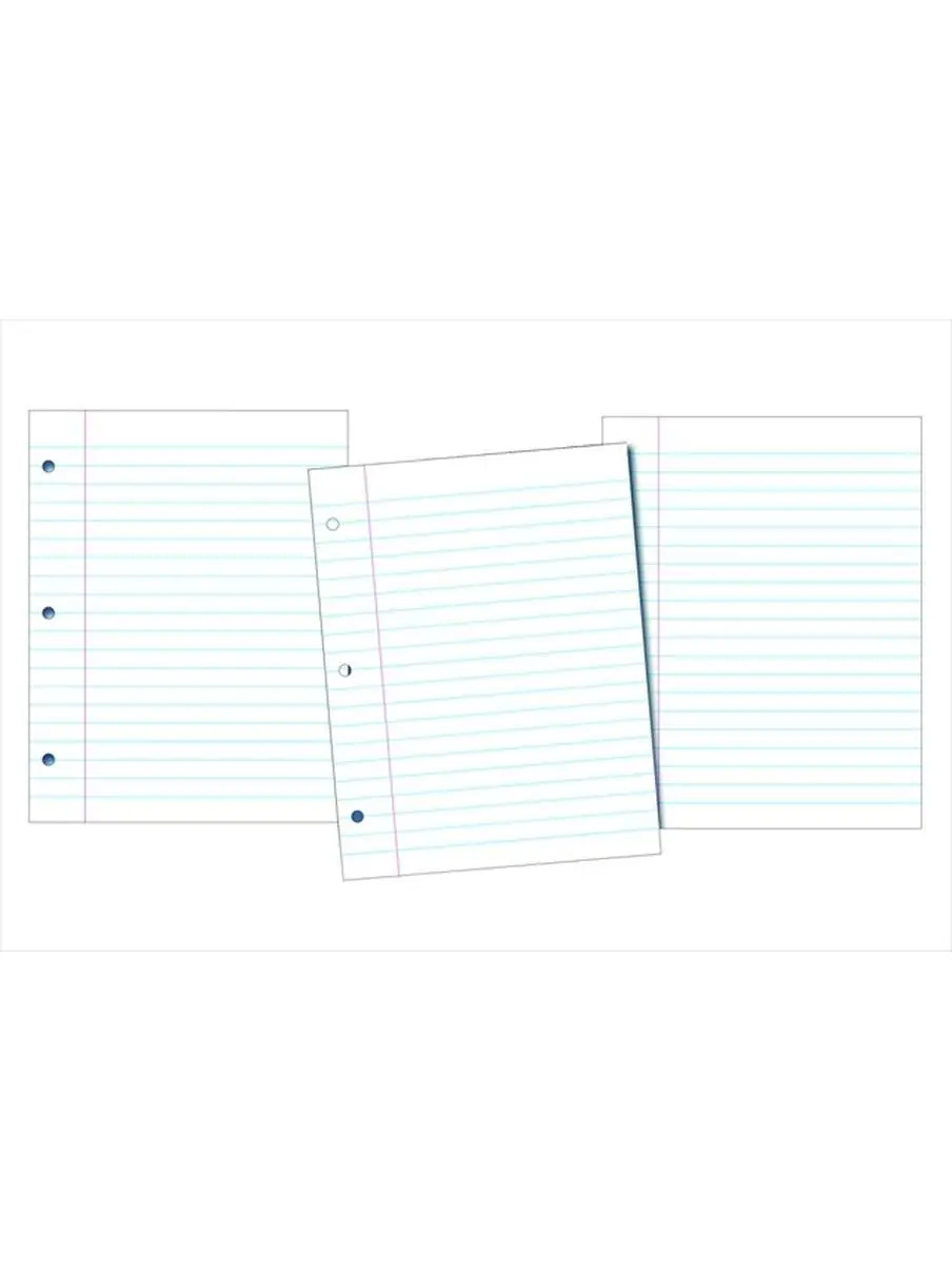 School Smart 085427 Sulphite Paper Essay And Composition Paper- 8 x 10.5 In- 20 Lbs. - White