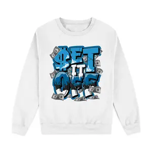 Money Set It Off Sweatshirt Match 9 Powder Blue| Color-Match Design Shirt |Customizable Fit (S-5XL) | Ideal for Matching Your Favorite Sneakers