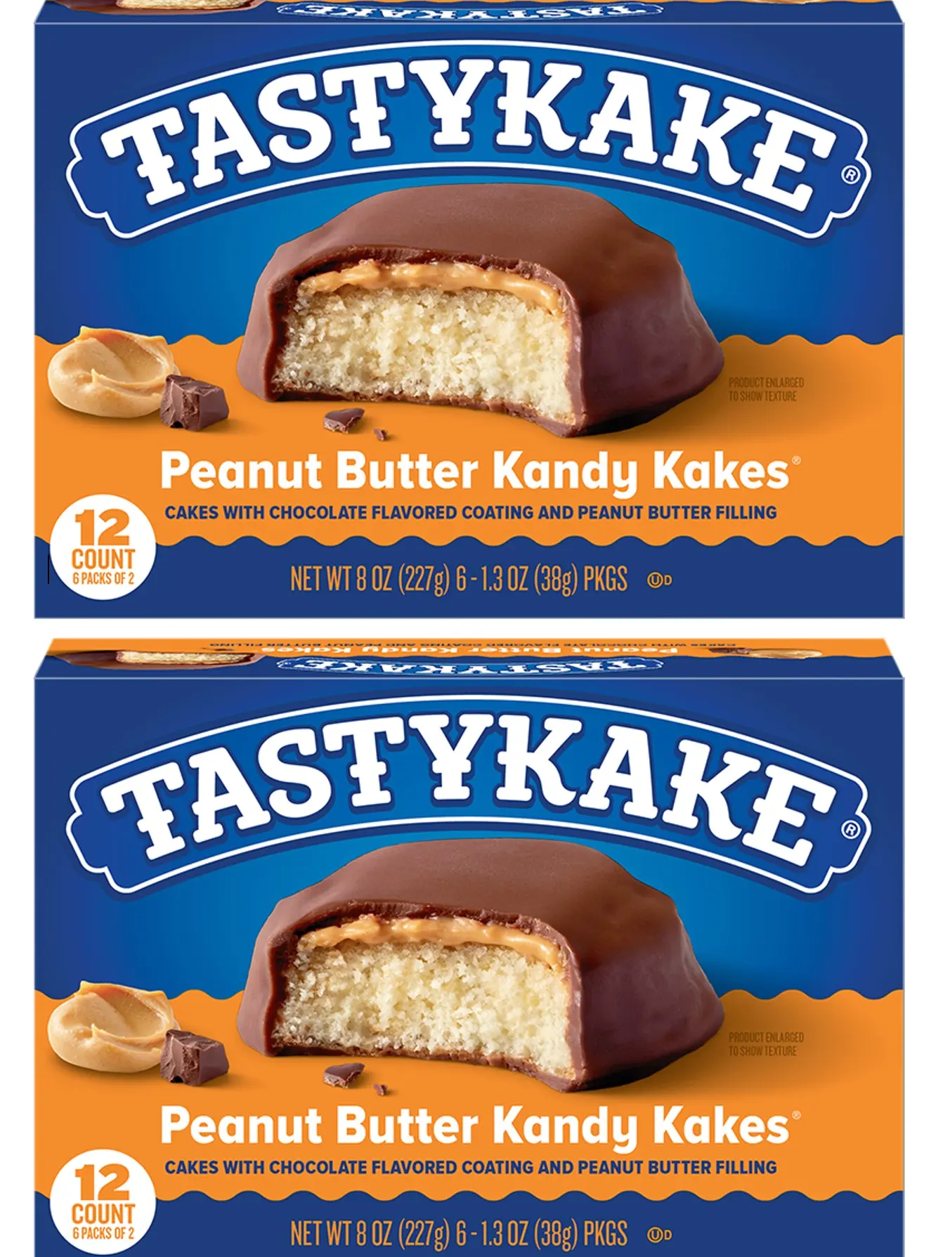 Tastykake Peanut Butter Kandy Kakes - 2 Pack