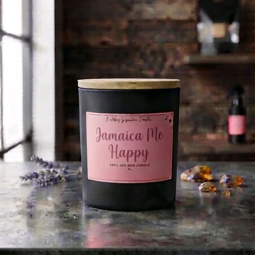 BriTaliaz Jamaica Me Happy Candle