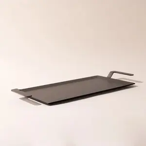 Made In Carbon Steel Griddle - Induction Compatible - Made in Sweden - Lifetime Warranty