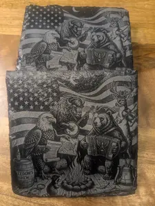 The "Freedom Jam" Slate Coaster Set