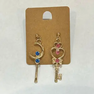 NEW Asymmetrical Sailor Moon Inspired Earring