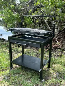 Heavy-Duty 360° Rotating Barbecue Grill
