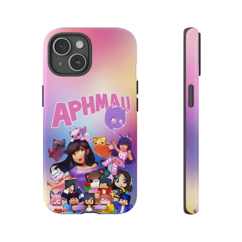Aphmau Youtuber Phone Case for iPhone ,Tough phone case, Stylish, Protective Cover, Fit for iphone 12,13,14,15,16 pro max iphone 16 pro max case