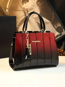 Women's Vintage Pu Leather Tote Shoulder Bag, Elegant Commuter Bag from, Big Capacity Luxury