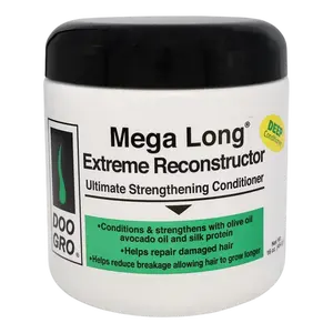 DOO GRO Mega Long Extreme Reconstructor, Deep Conditioner for Hair Repair & Strengthening with Olive & Avocado Oil, 16 oz