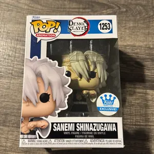 Funko Pop! Sanemi Shina Exclusive Vinyl Figure from Demon Slayer Series 1253 Collectible Anime