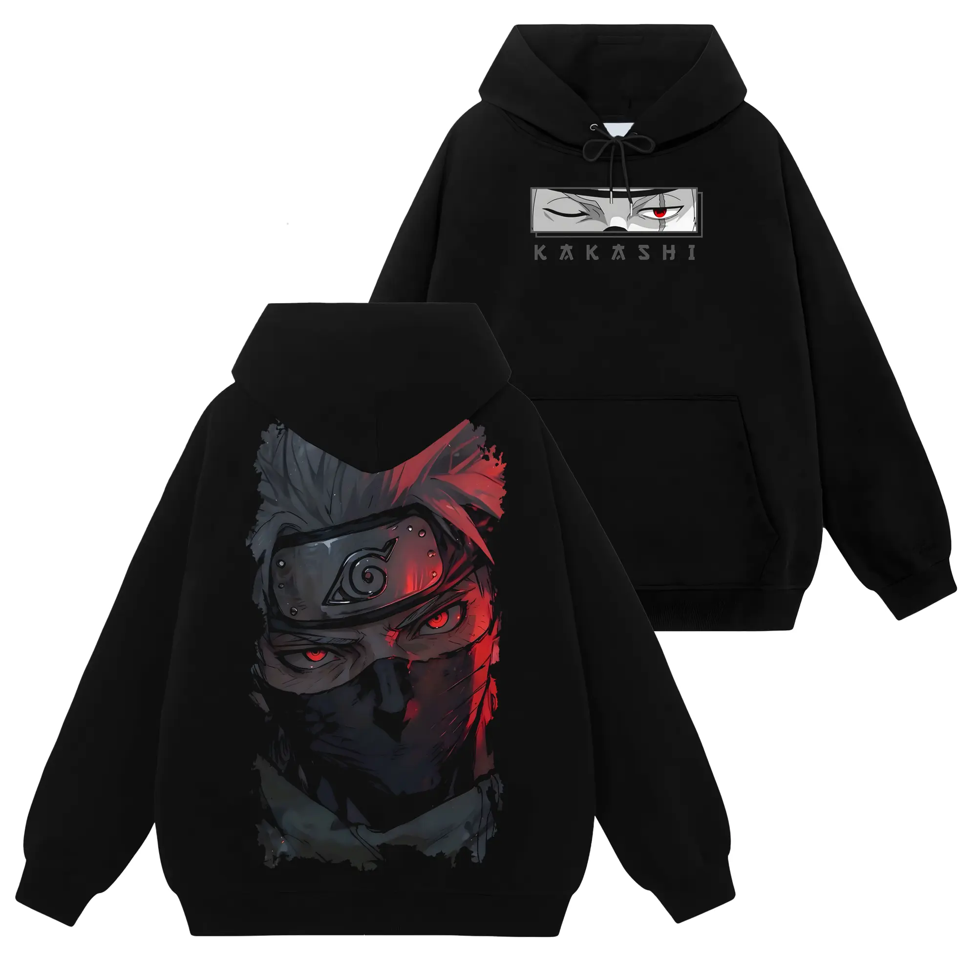 [Shinobi Shop] Limited Kakashi Hatake - Naruto Shippuden #102 Hoodie T-Shirt Sweatshirt, Retro Vintage Unisex Graphic 90s Cotton, Gift For Wibu, Anime Manga Y2K Streetwear Fabric Womenswear