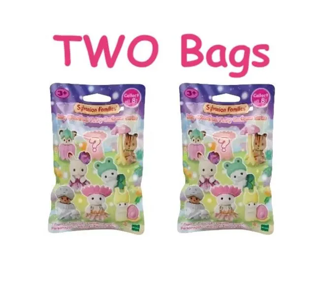 Sylvanian Families Woodland Fairy Costume Forest TWO Blind bag Calico Critters