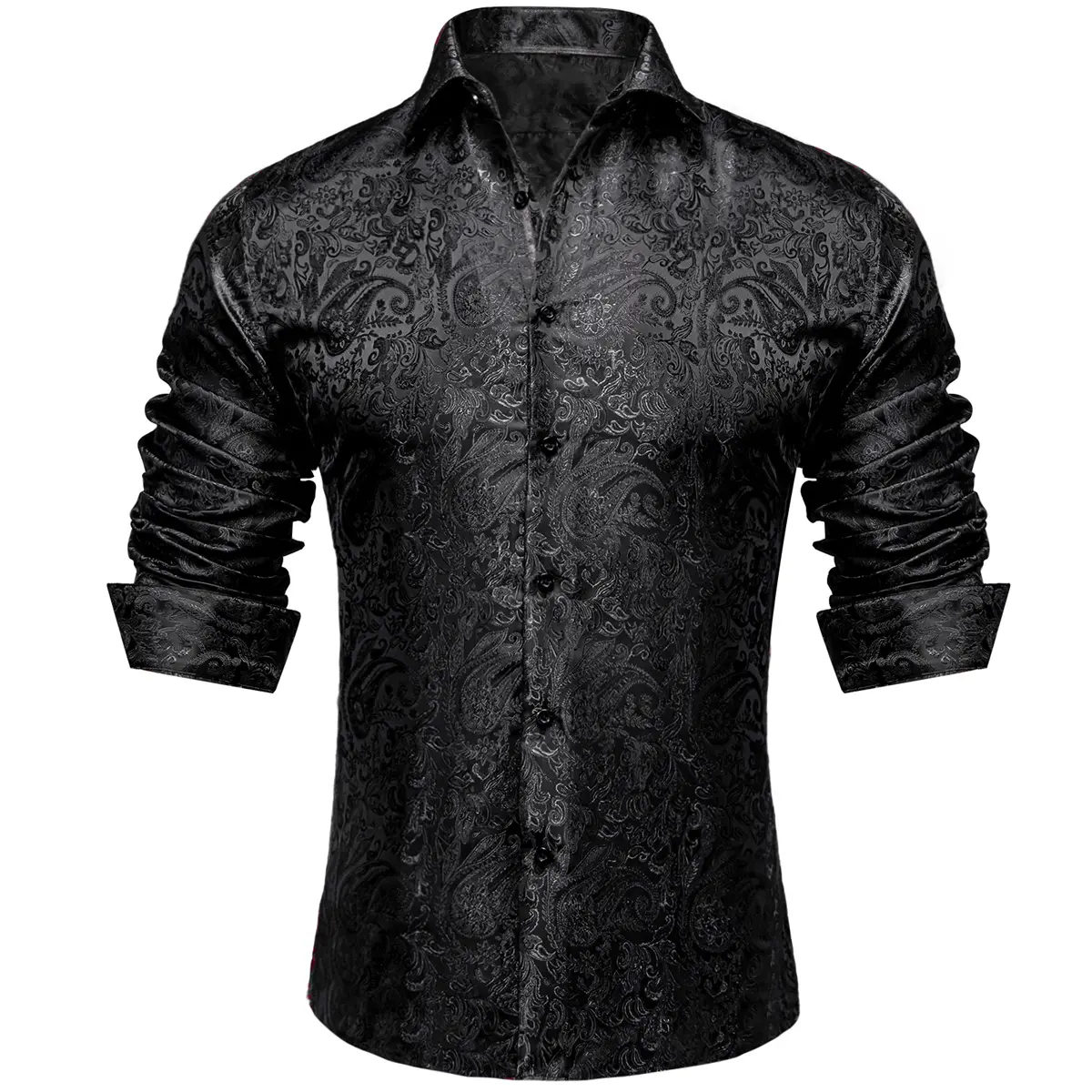 knee length dresses for ladies Phenom Professional White Long Sleeve Men's Dress Shirt  Sleek and Professional Wear