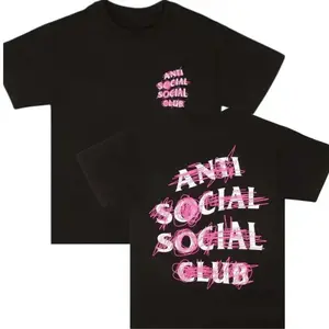 🖤[Graphic Tee][100% Cotton]Anti Social Social Club Nevermind T-Shirt, Unisex Cotton Short-Sleeve Tee, Trendy Graphic Shirt for Men & Women, Stylish Streetwear Top, Perfect Gift for Him & Her, Casual Everyday Wear, Bold Statement Tee,summervibes