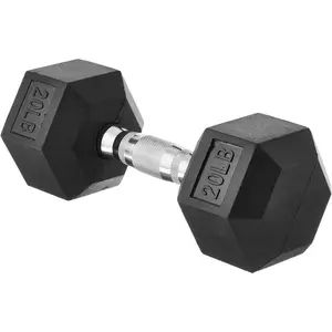 Rubber Hex Dumbbell Hand Weight