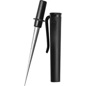 Compact Tapered Rod Sharpener, Portable  & Tool Sharpener for Serrated , Fillet  & Fish Hooks,  Honing Steel Rod