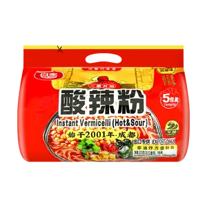 BAIJIA Spicy and Sour Noodle Soup 5 Pack 18.5 oz - Authentic Sichuan Flavor
