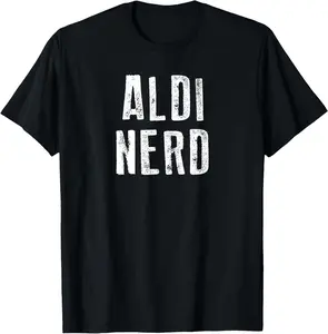 100%cotton ALDI NERD T-Shirt