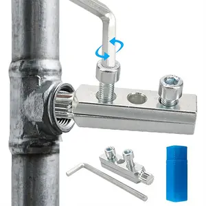 Stripped Screw Extractor Set,Screw Removal Tool,Broken Head Screw Extractor Faucet Angle Valve Wire Extractor for Sink Valve,Pipe Extractor Set,Easy Out Allen Screw,Construction Hardware Tools