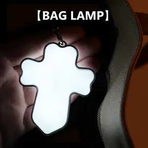 3-pack of automatic sensor bag lights, touch-sensitive, cross touch-sensitive wallet/bag lights, stylish gifts, perfect Christmas presents for women and loved ones.