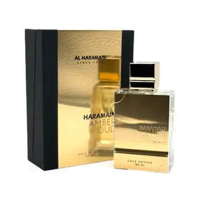 Al Haramain Amber Oud Gold Edition Eau De Parfum 4.0FL.OZ High Quality Fragrance Golden Vanilla Musk