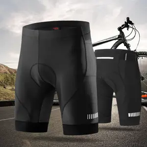 Men’s fashion elastic seat pad cycling shorts, quick-dry sweat-wicking breathable fabric, with a sweat-absorbing elastic breathable seat pad—essential gear for men’s cycling sports, suitable for road cycling, mountain biking, and outdoor riding activities