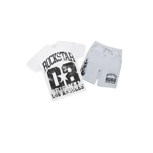 Edel White T-Shirt Short Set