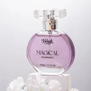 VIOSAK Luxury Magical Fragrance Eau De Perfume Unisex 50ml Long-Lasting Woody & Amber Scent Spicy Pink Pepper & Raspberry Floral Notes Perfect Gift for Him & Her