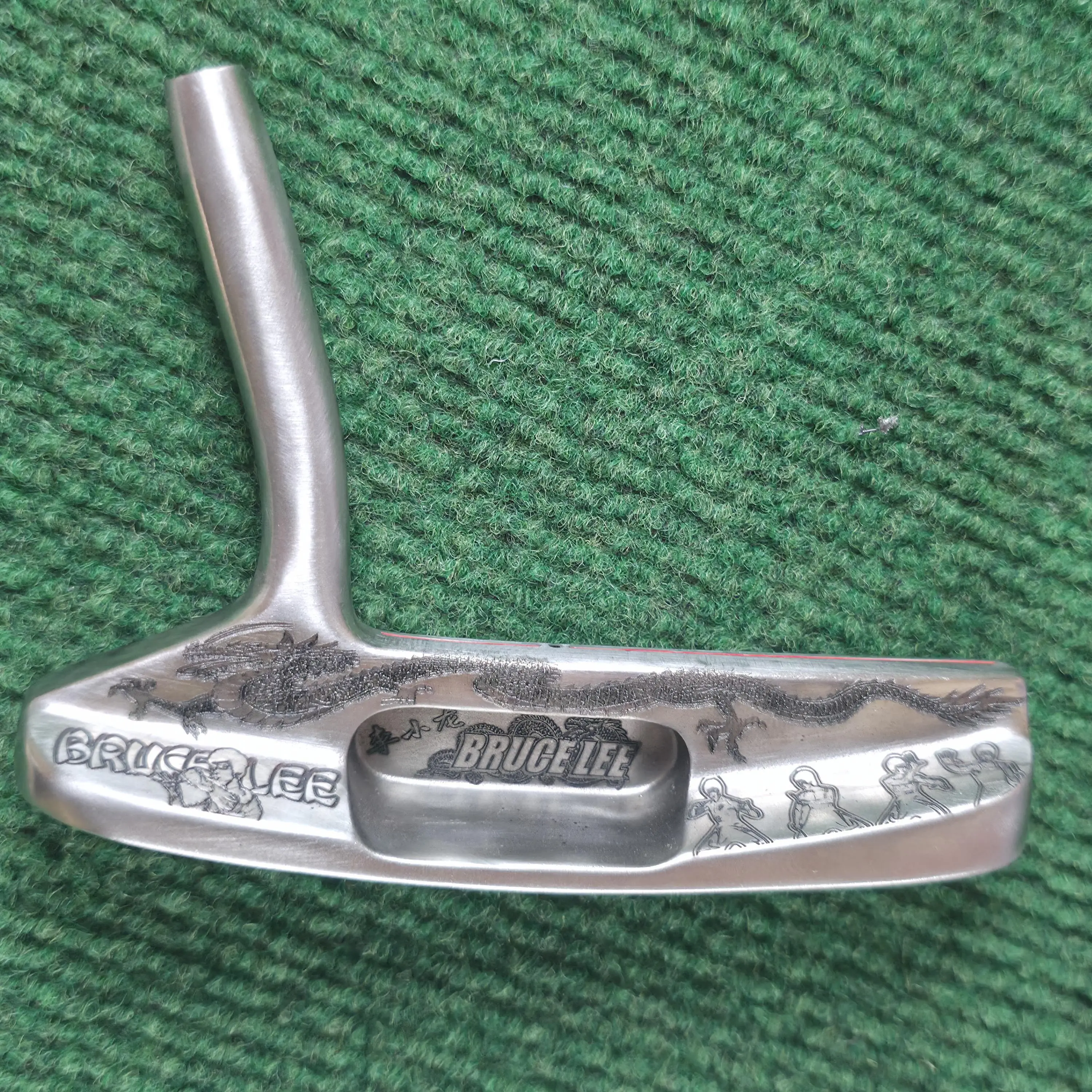 Custom BruceLee Engraved Golf Putter - Spalding TPM 6 Martial Arts Sports Gift