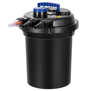 VIVOHOME Bio Pressure Pond Filter with 13W Light, Suitable for Koi Ponds or Ornamental Ponds, Easy to Maintain outdoorfun