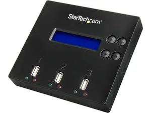 StarTech USBDUP12 1:2 Standalone USB 2.0 Flash Drive Duplicator and Eraser - USB Stick Duplicator - Flash Drive Copier - USB Flash Drive Eraser