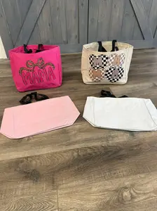 Large custom dtf tote bag