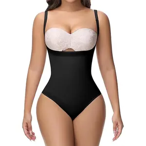 Tummy Control Thong Shapewear For Women High Waisted Panties Slimming Girdle Compression Underwear