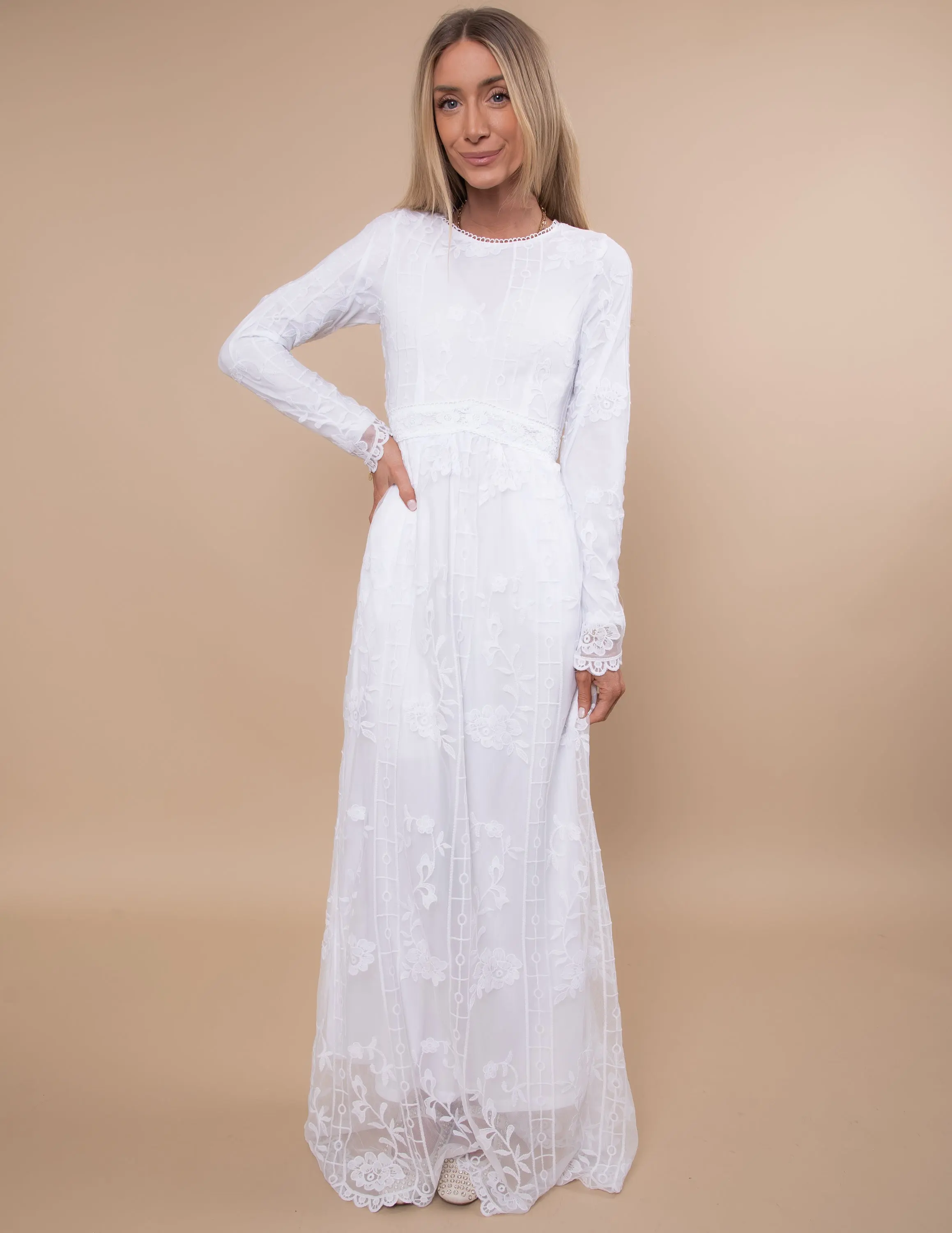 Grace Lace Temple Dress