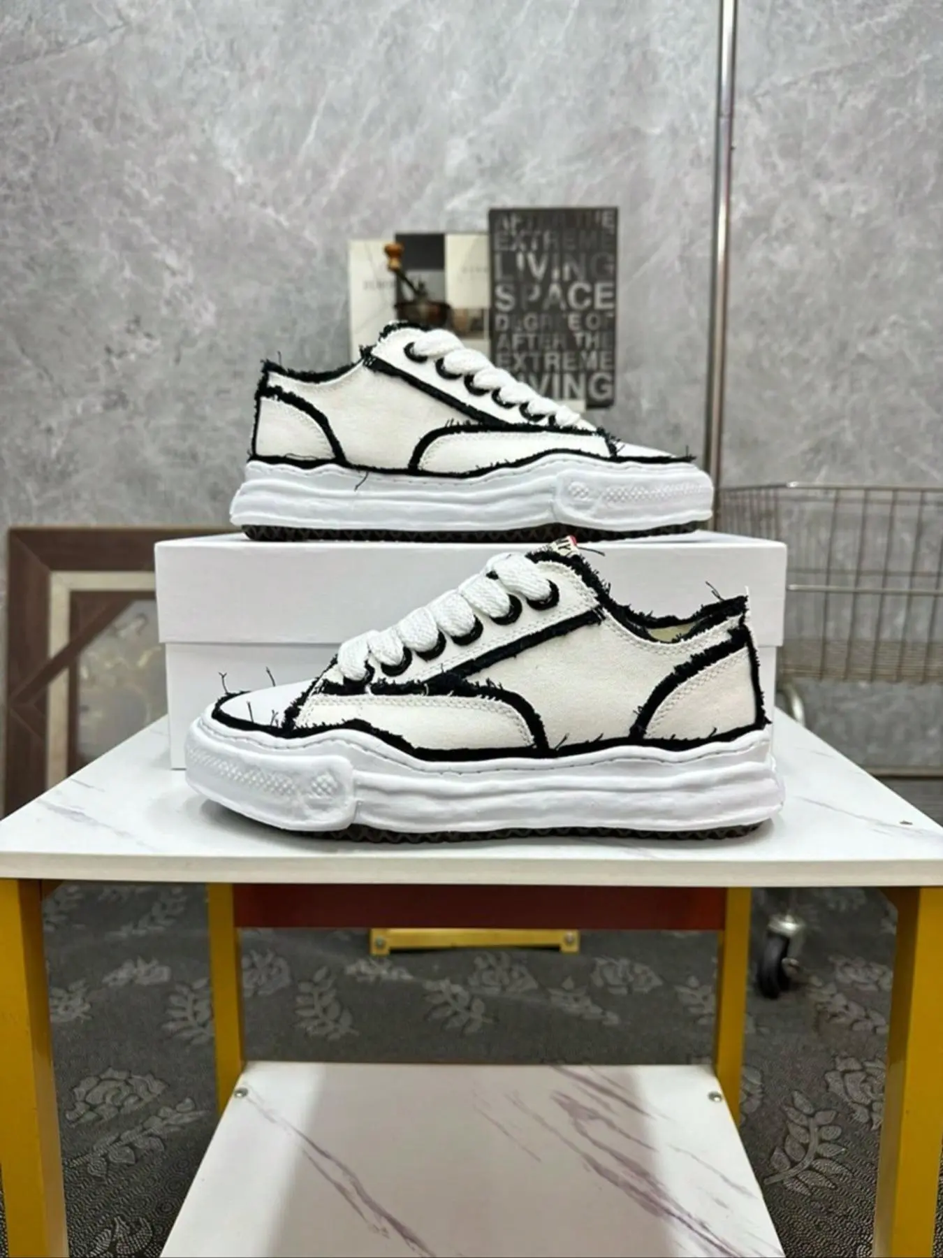 Maison Mihara Yasuhiro New MMY Classic Athletic Anti-Slip Durable Lightweight Low-Top Sneakers for Men & Women, Casual All Season Sports Shoes