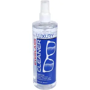 Eyeglasses Lens Cleaner 8.45 fl oz - Glasses & Lens Cleaning Solution - Camera Lens Cleaner - Gentle & Effective Formula