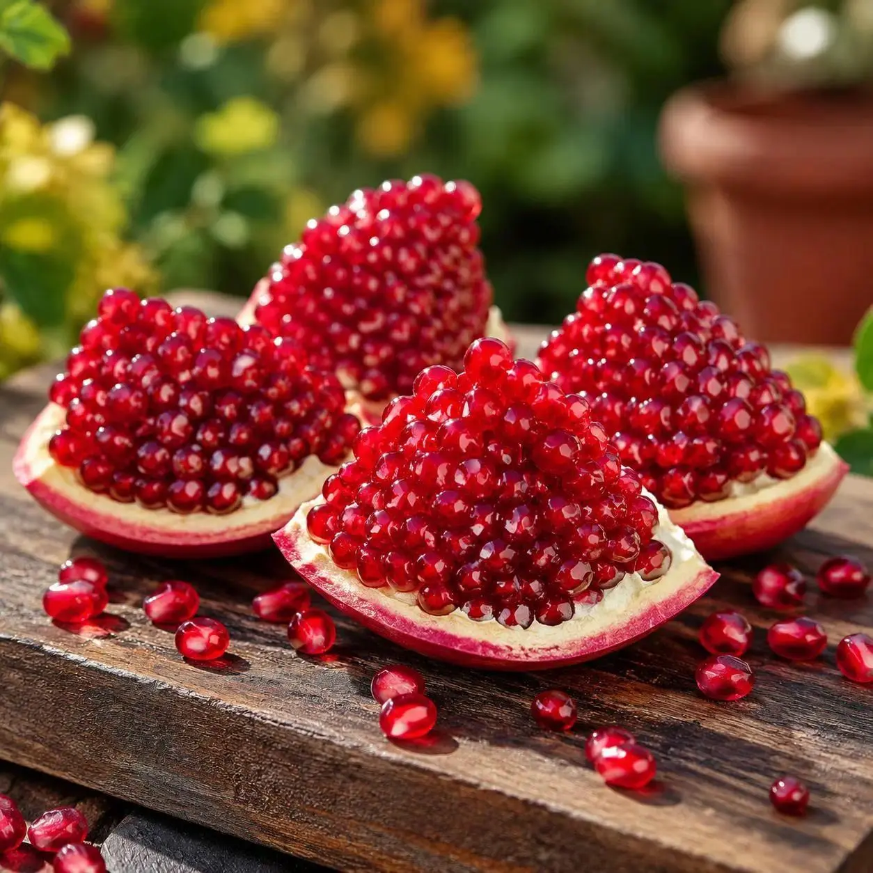 Heirloom Pomegranate Seeds for Planting - Premium 30-Seed Packet, Garden Focal Point, Allotment & Family Activity Home Garden Supplies, 30 Seeds