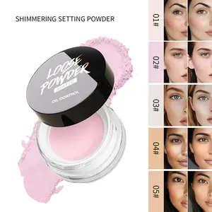 Oil Control Loose Powder, Long Lasting Matte Setting Powder, Lightweight Smooth Makeup Powder for Daily Beauty Routine, Suitable for All Skins.Great Gift Idea for Beauty Lovers, Perfect for Holiday Makeup, Christmas & Halloween Occasions