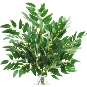 Artificial Plant Stem, Faux Plant Stem, Decorative Plant for Home Party Wedding Arch Bouquet Table Centerpieces, Fruit
