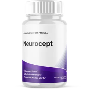 Neurocept Advanced Memory and Focus Support Pills Natural Vitamin Supplement Once Daily 60 Capsules