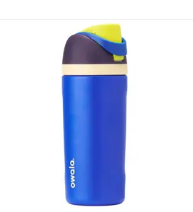 Owala FreeSip Insulated Stainless Steel Water Bottle with Straw for Sports, Travel, and School BPA-Free Sports Water Bottle, 24 oz, Tropical Visit the Owala Store