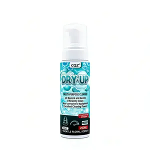 Multi-Purpose Foam Cleaner, pHNeutral Waterless DeepCleaning Foam for Shoes,Car Interior & Home, Gentle FloralScent (200ml)
