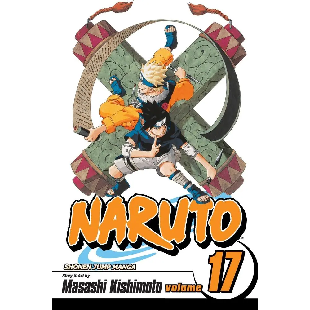 Used Naruto Volume 17: Itachi's Power Shonen Jump Trade Paperback - English Edition by Masashi Kishimoto, Includes Sasuke, Jiraiya Story Elements