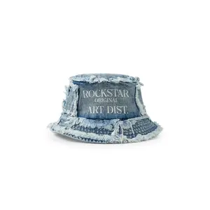 Teamber Light Blue Patchwork Bucket Hat