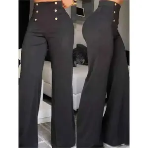 Elegant Essentials High-Waist Wide-Leg Pants – Top-Rated Office Fashion for Autumn/Winter 2025