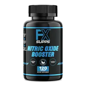 Nitric Oxide Booster 120CT - Healthcare & Fitness Supplement for Enhanced Blood Flow, Muscle Endurance, Strength & Power Dietary Edible