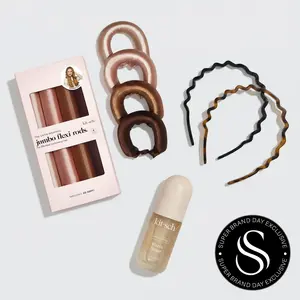 Kitsch Mini Best Seller Bundle - Curlin Bows, Curling Wand, Curling Iron, Heatless Blowout Rods, Warm Sugar Perfume Kitsch Mini Best Seller Bundle - Curlin Bows, Curling Wand, Curling Iron, Heatless Blowout Rods, Warm Sugar Perfume