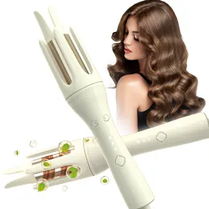 Automatic Hair Curler,Hair Automatic   1.25 Inch 3 Temperatures, 2-Way Rotation, Anti-Tangle, Anti-Scald, AutomaticShut-Off, Christmas Anniversary Birthday Gifts for Women
