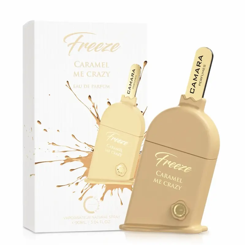Freeze Caramel Me Crazy 3.04oz by Camara Perfumes Gourmand Fragrance