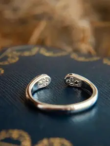 Women's Adjustable Cat Claw Ring - Cute Paw Print Design, Perfect for Daily Wear & Best Friend Gifts